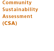 CSAiCommunity Sustainability Assessmentj